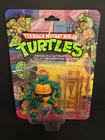 Vintage 1988 Playmates Teenage Mutant Ninja Turtles Michaelangelo 10 Back MOC