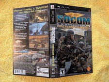 SOCOM: U.S. Navy SEALs Fireteam Bravo 2 (Sony PSP, 2006) Cover Artwork Only