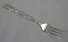 S. KIRK & SON - STERLING SILVER REPOUSSE OYSTER FORK - 6 inch 31 gm NO MONOGRAM