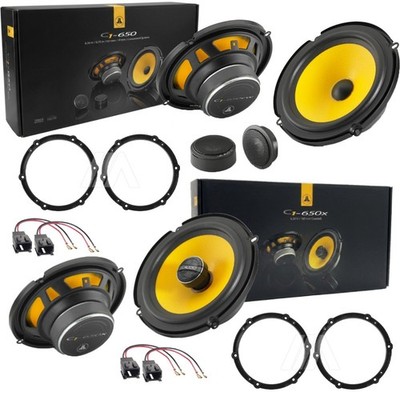 Set 6 Lautsprecher JL Audio Vorne und Hinten für Citroën C3 III Van