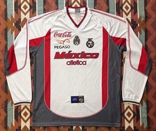 Rare Vintage Y2K Atletica Mexico National Team Training Utileria Jersey Men  s XL