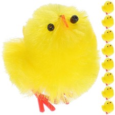  36 Pcs Chicken Soft Toy Mini Ornaments Miniature Holiday Party Toys