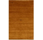 5X8  Orange Gabbeh Modern Rug Tribal Pictorial Style Plush Contemporary Carpet