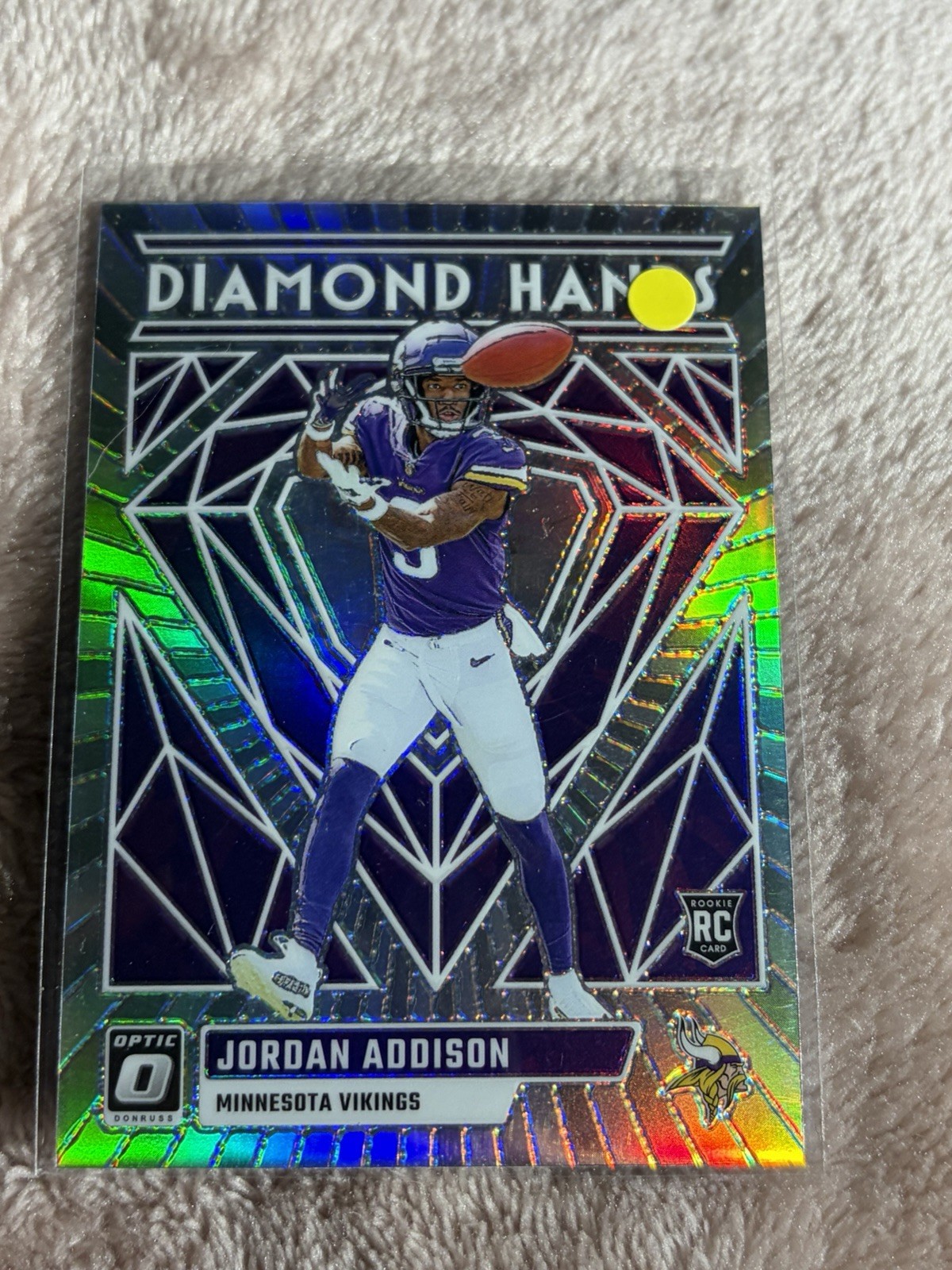 2023 Donruss Optic #DH-JA Jordan Addison Diamond Hands