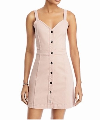 Jen 7 Pink Demin Dress