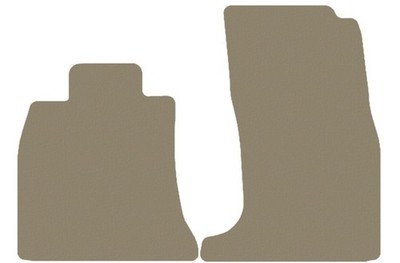 Basic Front Autoteppiche Beige für Kia Stinger 4x4 2017-2023 Automatten