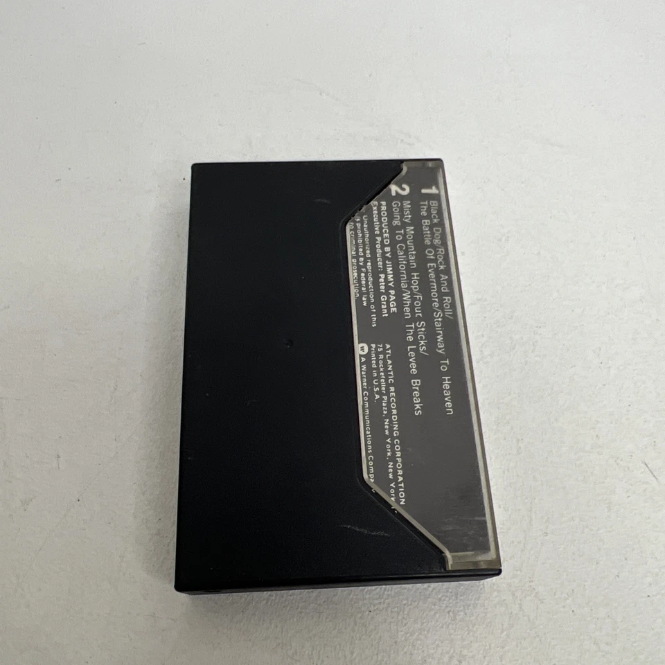 Led Zeppelin – Untitled (IV), Cassette Tape, Atlantic – CS 19129 - Image 2 of 4