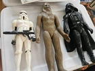 Lot Of 3 Vintage 1978 Star Wars Darth Vader Stormtrooper Chewy 12 Inch Figures