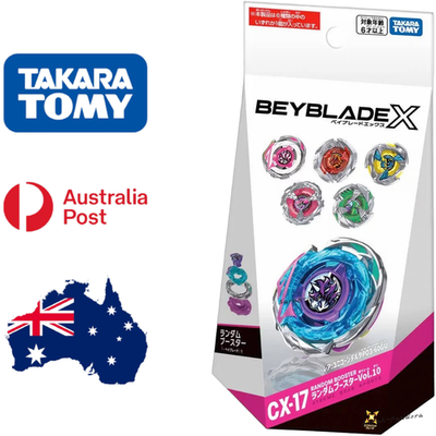 TAKARA TOMY Beyblade X CX-17 Confirm Hells Hammer 3-85GU #4 AU NEW