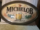 Vintage Michelob Beer Advertising Sign | Great for Bar / Man Cave! | 23in x 15in