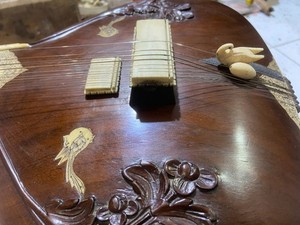 Vintage Professional Sitar, made by Renwned maker Radha Krishna Sharma, 45 yrs.