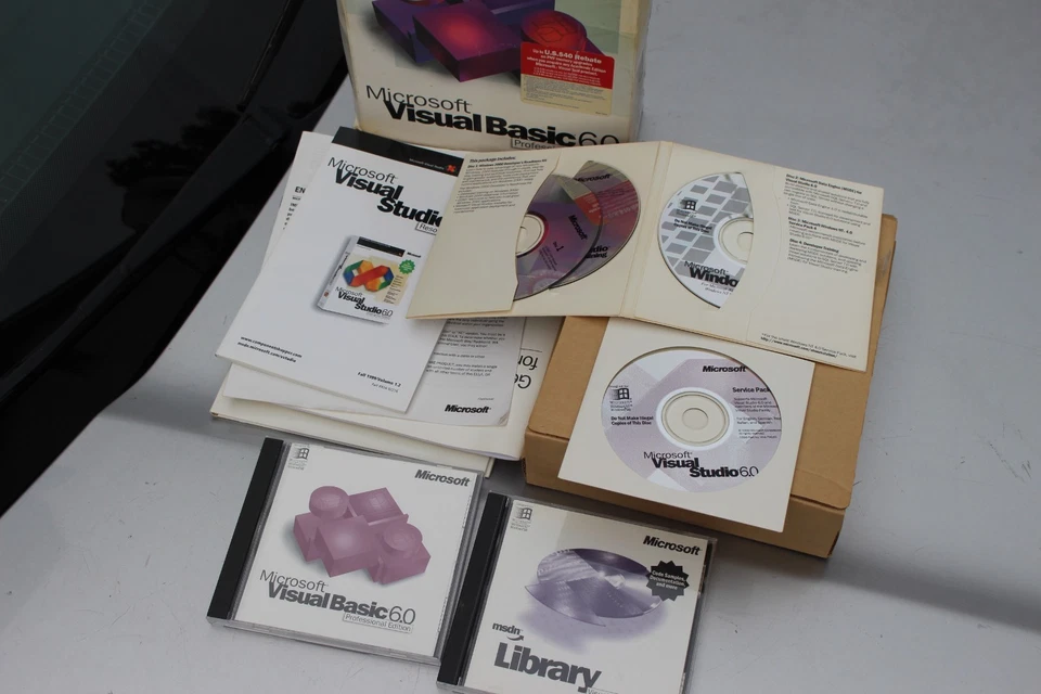 Microsoft Visual C++ 6.0 Professional Edition 1999 CD-ROM Windows - Image 3 of 4
