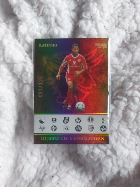 Ultimate Dropz 125 Jahre 1.FC Kaiserslautern Ratinho /125 Legende Top Zustand