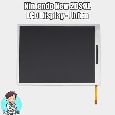 Nintendo New 2DS XL LCD Bildschirm unteres Display unten / Bottom -  OEM