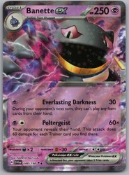 Banette ex 088/198 Scarlet & Violet