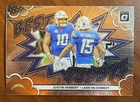 2025 Donruss Optic Justin Herbert/Ladd McConkey Base (RAW)