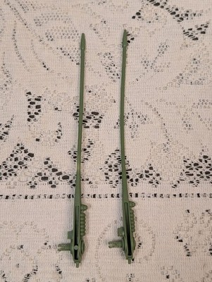 Jurassic Park Lost World Mobile Command Center Green Antennae (2x) OEM Parts