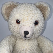 Russ Snuggle Bear Plush Lever Brothers 1986 Stuffed Animal Teddy Soft Toy Cute