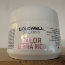 Goldwell Dualsenses Color Extra Rich 60 Sec Treatment 6.7 Oz. NEW 