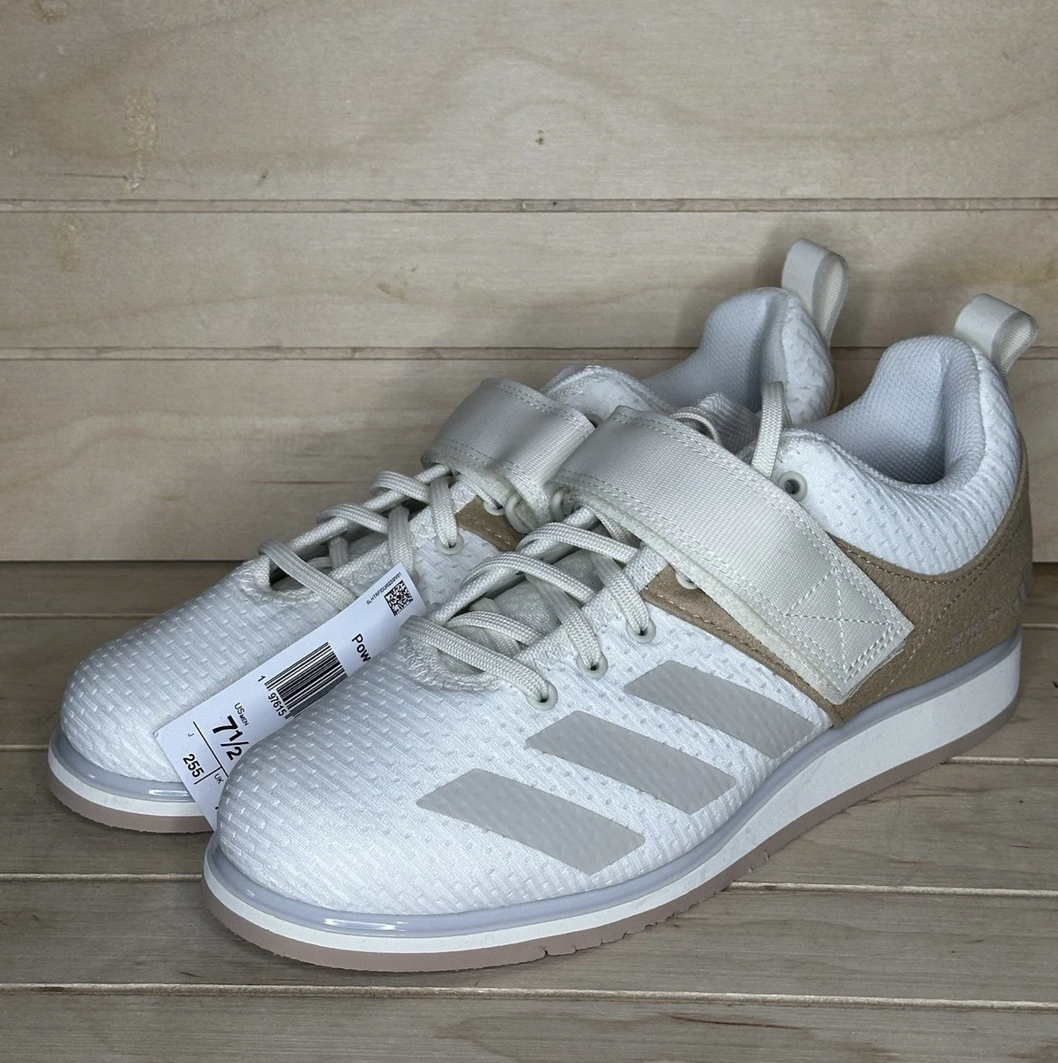 Adidas Powerlift 5 Off White Warm Sandstone for sale | eBay display picture 1