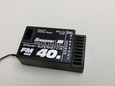 Empfänger C16 Superhet Graupner FM SSS 40S Hubschrauber Flugzeug Fernsteuerung