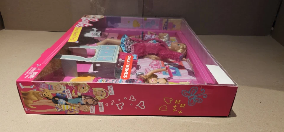 BONECA CHELSEA * "FESTA DO PIJAMA DAS IRMÃS" EXCLUSIVA DA KOHL com POODLE DE ESTIMAÇÃO * X1515 Nova - Imagem 4 de 4