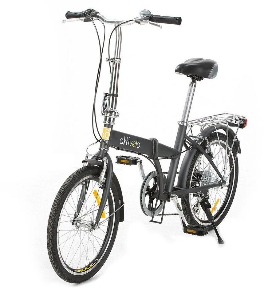 Telefunken Faltrad, grau, 20 Zoll, Stahl, 6-Gang-Kettenschaltung NEU OVP. - Bild 2 von 4