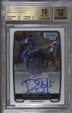 2012 Bowman Draft Chrome Picks Richie Shaffer #BCA-RS BGS 10 PRISTINE Auto 1u0