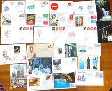 Lot de premiers Jours FDC tous pays 8 photos Port offert pour la France