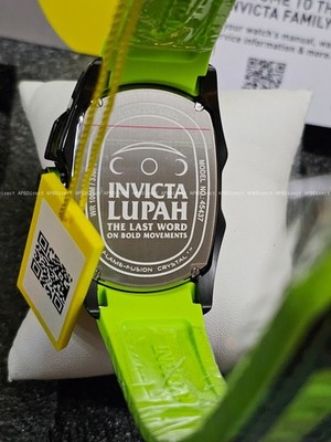 Invicta Lupah Revolution 2.0 Swiss ETA G10.212 LIME GREEN 8-slot