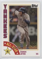 2019 Topps 1984 Baseball All-Stars 150th Anniversary 119/150 Derek Jeter HOF o7m
