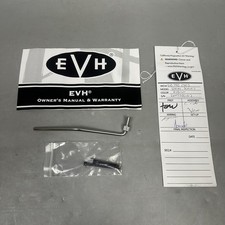 EVH Striped Series Red with Black Stripes