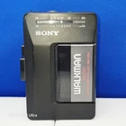Sony Walkman WM-F2015 AM FM Radio Cassette Player Black Vintage Portable Audio