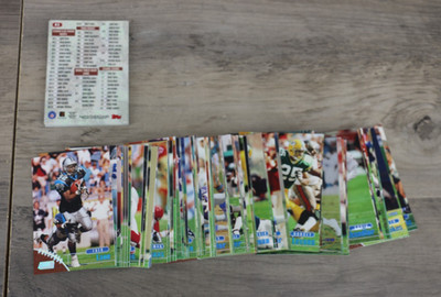 1998 Topps Stadium NFL Football Card Set (88 Cards) Brett Favre Deion Sanders
