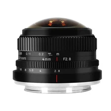 4mm F2.8 Fisheye Ultra Wide Angle Lens Manual Focus Prime Lens Compatible for...
