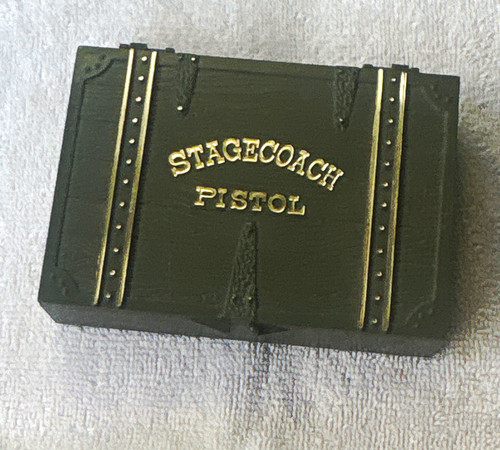 Marx Stagecoach Pistol Gun Case. Case only. No gun. Instructions only ...