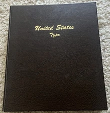 DANSCO COIN ALBUM #7070 UNITED STATES TYPE SET