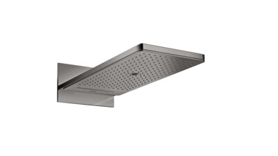 Hansgrohe overhead shower 580 3jet Axor 35283330 Polished Black Chrome