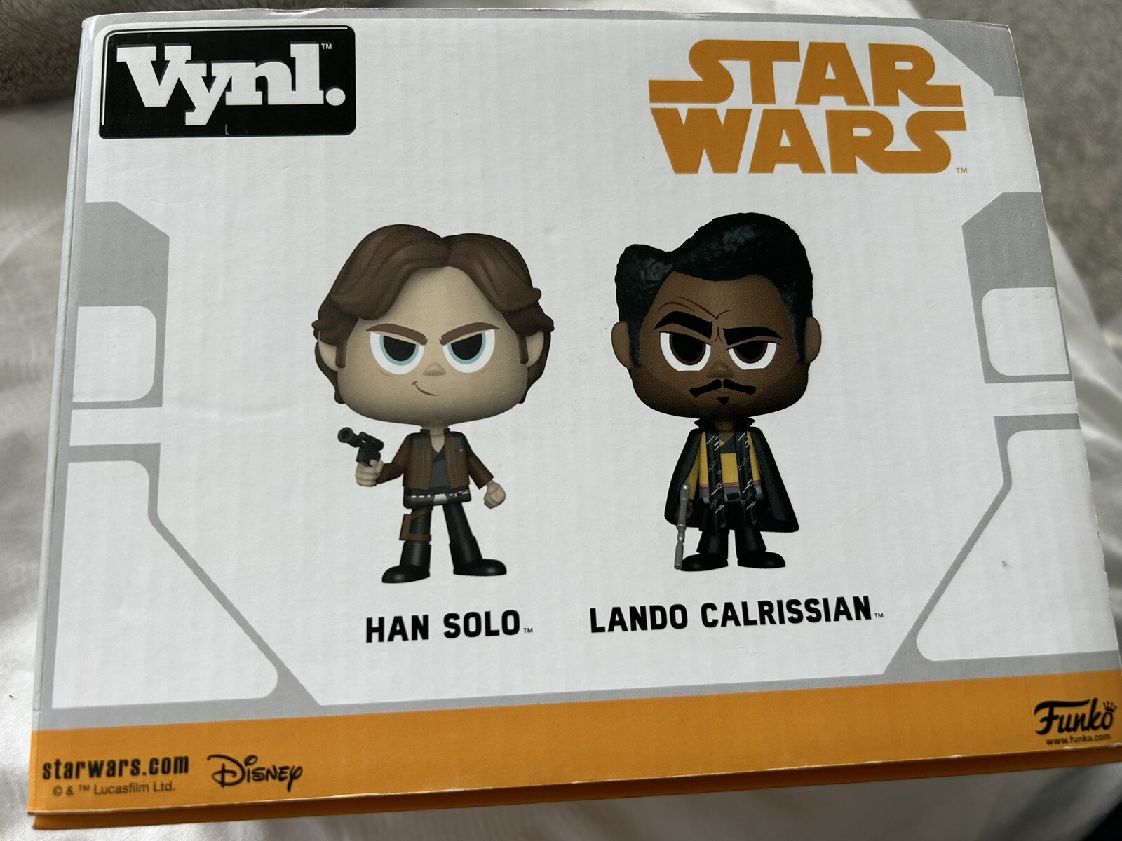 Funko Vynl Star Wars 2-Pack Vinyl Figures - Han Solo & Lando Calrissian
