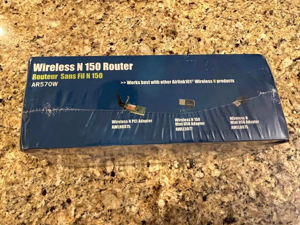 Wireless N 150 Home Router AirLink 101 AR570W 150Mbps NOS SEALED BOX - Image 4 of 4