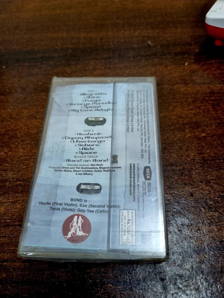 Bond Shine INDIA CASSETTE SEALED 2003 TAPE Indian - Imagem 3 de 3