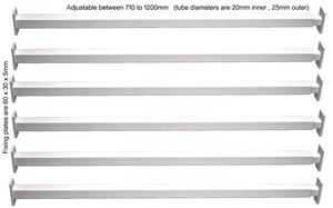 Adjustable Window Bars