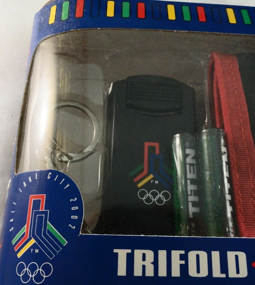 SALT LAKE CITY SLC 2002 Bid Logo Key Chain & Billfold in Box - NEW - Image 3 of 4