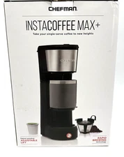 Chefman InstaCoffee Max + Single Serve Coffee Brew Rapid Brewing