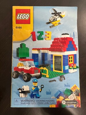 LEGO Creator: Basic Set #6166 - Large Brick Box Idea Book Manual