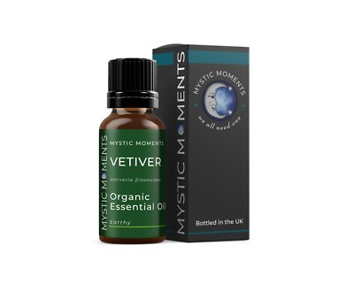 Mystic Moments | Vetiver Bio ätherisches Öl - 100% rein - 10ml