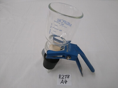 Pyrex Filtrationsgerät Millipore XX1004703 Labor Vakuumfilter Ex. Bundeswehr