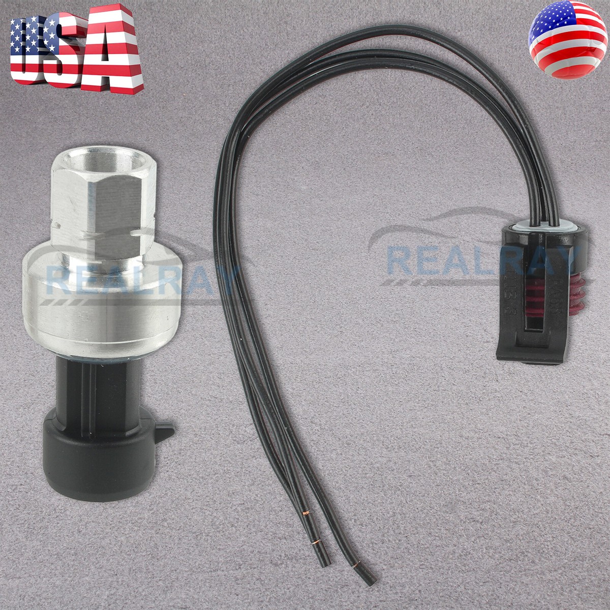 A/C Refrigerant Pressure Switch Sensor For GM Buick Chevrolet Hummer – 13587668 3-Pin