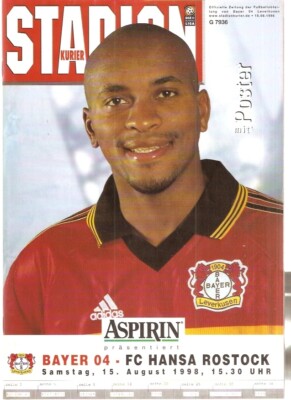 Stadionzeitung 1998/99 Bayer Leverkusen - Hansa Rostock