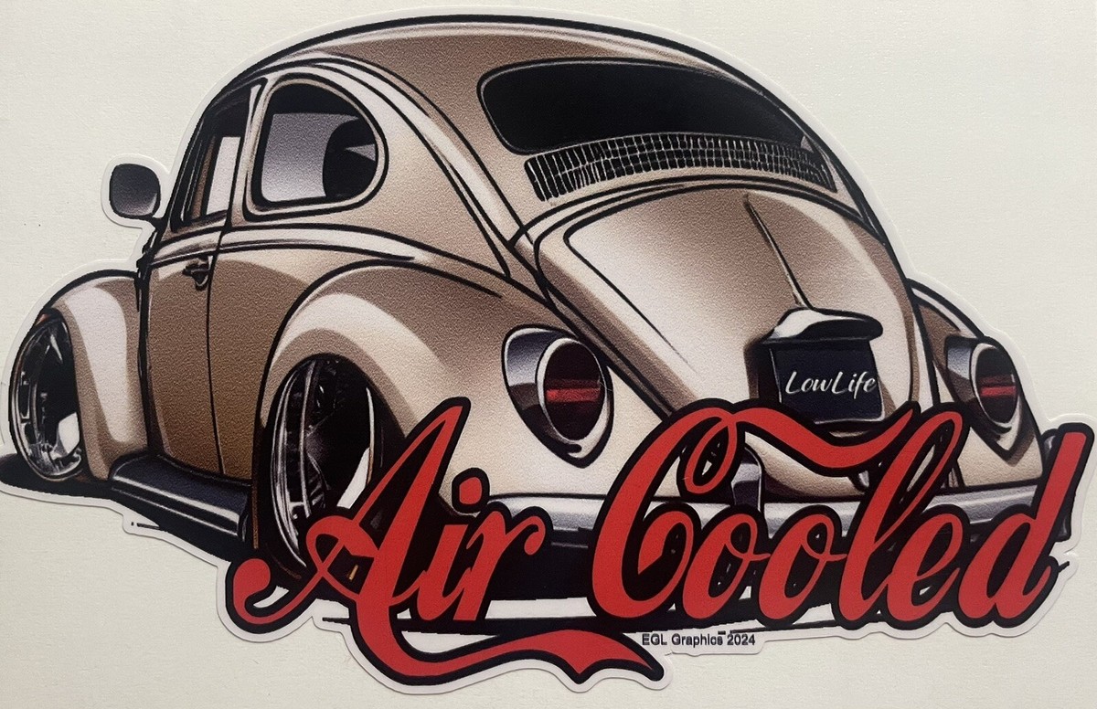 ●LOW LIFE Lowlife V Dub Decal Sticker Low Life Slammed For Vw Beetle